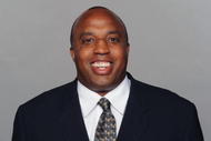 MIAMI - 2009:  George Edwards of the Miami Dolphins poses for his 2009 NFL headshot at photo day in Miami, Florida.  (Photo by NFL Photos)        