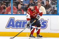 ATLANTA - JANUARY 14:  Ilya Kovalchuk #17 of the Atlanta Thrashers against the Buffalo Sabres at Philips Arena on January 14, 2010 in Atlanta, Georgia.  (Photo by Kevin C. Cox/Getty Images)