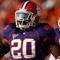 CLEMSON, SC - NOVEMBER 21: Brandon Maye #20 of the Clemson Tigers looks on during the game against the Virginia Cavaliers at Memorial Stadium on November 21, 2009 in Clemson, South Carolina. (Photo by Streeter Lecka/Getty Images)