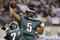 ARLINGTON, TX - JANUARY 9:  Quarterback Donovan McNabb #5 of the Philadelphia Eagles throws the ball in the second half against the Dallas Cowboys during the 2010 NFC wild-card playoff game at Cowboys Stadium on January 9, 2010 in Arlington, Texas. (Photo by Jamie Squire/Getty Images)