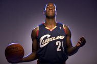 TARRYTOWN, NY - JULY 29:  J. J. Hickson of the Cleveland Cavaliers poses for a portrait during the 2008 NBA Rookie Photo Shoot on July 29, 2008 at the MSG Training Facility in Tarrytown, New York.  NOTE TO USER: User expressly acknowledges and agrees that, by downloading and or using this Photograph, User is consenting to the terms and conditions of the Getty Images License Agreement.  (Photo by Robert Laberge/Getty Images)