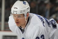 NEWARK, NJ - JANUARY 29: Alexei Ponikarovsky #23 of the Toronto Maple Leafs skates against the New Jersey Devils at the Prudential Center on January 29, 2010 in Newark, New Jersey. (Photo by Bruce Bennett/Getty Images)