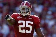 TUSCALOOSA, AL - NOVEMBER 07:  Rolando McClain #25 of the Alabama Crimson Tide against the Louisiana State University Tigers at Bryant-Denny Stadium on November 7, 2009 in Tuscaloosa, Alabama.  (Photo by Kevin C. Cox/Getty Images)