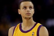 OAKLAND, CA - JANUARY 27: Stephen Curry #30 of the Golden State Warriors in action during their game against the New Orleans Hornets at Oracle Arena on January 27, 2010 in Oakland, California. NOTE TO USER: User expressly acknowledges and agrees that, by downloading and/or using this Photograph, user is consenting to the terms and conditions of the Getty Images License Agreement. (Photo by Ezra Shaw/Getty Images)