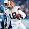 NASHVILLE, TN - DECEMBER 7:   Donte Stallworth #18 of the Cleveland Browns carries the ball during the game against the Tennessee Titans on December 7, 2008 at LP Field in Nashville, Tennessee.  (Photo by Kevin C. Cox/Getty Images)