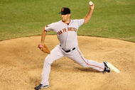 PHOENIX - SEPTEMBER 22: Relief pitcher Madison Bumgarner #40 of the San Francisco Giants pitches against the Arizona Diamondbacks during the major league baseball game at Chase Field on September 22, 2009 in Phoenix, Arizona. (Photo by Christian Petersen/Getty Images)