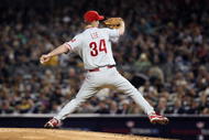 NEW YORK - OCTOBER 28: Cliff Lee #34 of the Philadelphia Phillies throws a pitch against the New York Yankees in Game One of the 2009 MLB World Series at Yankee Stadium on October 28, 2009 in the Bronx borough of New York City. (Photo by Jed Jacobsohn/Getty Images)