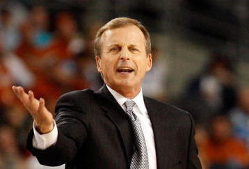 ARLINGTON, TX - DECEMBER 19:  Head coach Rick Barnes of the Texas Longhorns at Cowboys Stadium on December 19, 2009 in Arlington, Texas.  (Photo by Ronald Martinez/Getty Images)