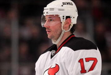 NEW YORK - FEBRUARY 06: Ilya Kovalchuk #17 of the New Jersey Devils waits for play to resume against the New York Rangers during their game on February 6, 2010 at Madison Square Garden in New York City.  (Photo by Chris McGrath/Getty Images)