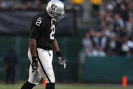 OAKLAND, CA - JANUARY 03: JaMarcus Russell #2 of the Oakland Raiders walks off the field against the Baltimore Ravens during an NFL game at Oakland-Alameda County Coliseum on January 3, 2010 in Oakland, California. (Photo by Jed Jacobsohn/Getty Images)