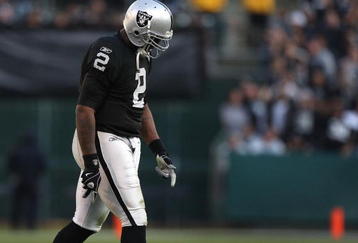 OAKLAND, CA - JANUARY 03:  JaMarcus Russell #2 of the Oakland Raiders walks off the field against the Baltimore Ravens during an NFL game at Oakland-Alameda County Coliseum on January 3, 2010 in Oakland, California.  (Photo by Jed Jacobsohn/Getty Images)