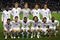 CARSON, CA - JANUARY 23:  (L-R, Back to Front Row) Marvell Wynne #4, Chad Marshall #8, goalkeeper Troy Perkins #1, Sacha Kljestan #16, Jimmy Conrad #15, Benny Feilhaber #5, Robbie Rogers #14, Robbie Findley #17, Kyle Beckerman #7, Jonathan Bornstein #12 and Jeff Cunningham #19 of USA pose for a team photo prior to their international friendly match against Honduras on January 23, 2010 in Carson, California. Honduras defeated USA 3-1.  (Photo by Victor Decolongon/Getty Images)