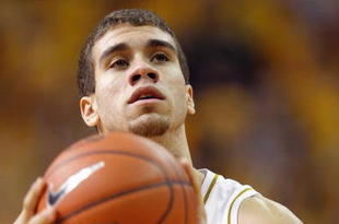 COLUMBIA, MISSOURI - FEBRUARY 14:  Justin Safford #23 of the Missouri Tigers looks to make a free throw against the Nebraska Huskers during the game on February 14, 2009 at Mizzou Arena in Columbia, Missouri. (Photo by: Jamie Squire/Getty Images)