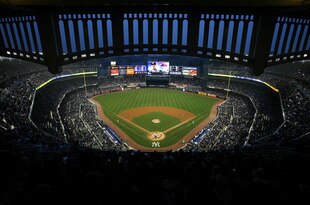 NEW YORK - APRIL 03:  A general view during the New York Yankees game against the Chicago Cubs at Yankee Stadium on April 3, 2009 in the Bronx borough of New York City. Today's exhibition game is the first game to played in the new Yankee Stadium.  (Photo by Ezra Shaw/Getty Images)