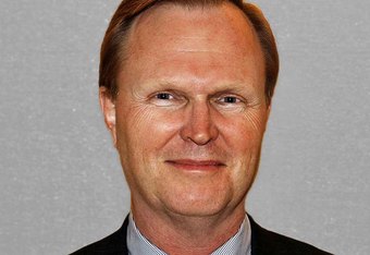 EAST RUTHERFORD, NJ - 2009:  John Mara of the New York Giants poses for his 2009 NFL headshot at photo day in East Rutherford, New Jersey.  (Photo by NFL Photos)  