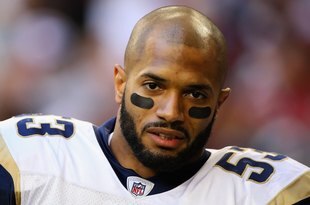 GLENDALE, AZ - DECEMBER 27:  Paris Lenon #53 of the St. Louis Rams during the NFL game against the Arizona Cardinals at the Universtity of Phoenix Stadium on December 27, 2009 in Glendale, Arizona. The Cardinals defeated the Rams 31-10.  (Photo by Christian Petersen/Getty Images)