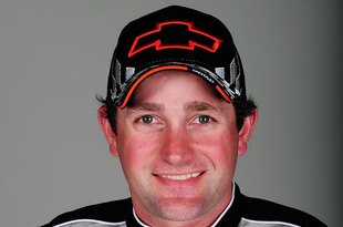 DAYTONA BEACH, FL - FEBRUARY 11:  Scott Wimmer, driver of the #40 Chevrolet, poses for NASCAR Natiowide Series headshots at Daytona International Speedway on February 11, 2009 in Daytona, Florida.  (Photo by Sam Greenwood/Getty Images)
