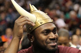 DALLAS - FEBRUARY 12:  Detroit Pistons' Jason Maxiell watches the second half of the T-Mobile Rookie Challenge & Youth Jam part of 2010 NBA All-Star Weekend at American Airlines Center on February 12, 2010 in Dallas, Texas. NOTE TO USER: User expressly acknowledges and agrees that, by downloading and or using this photograph, User is consenting to the terms and conditions of the Getty Images License Agreement.  (Photo by Ronald Martinez/Getty Images)
