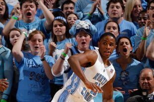 CHAPEL HILL, NC - NOVEMBER 18:  Larry Drew II #11 of the North Carolina Tar Heels dribbles during the game against the Kentucky Wildcats at the Dean E. Smith Center on November 18, 2008 in Chapel Hill, North Carolina. (Photo by Kevin C. Cox/Getty Images)
