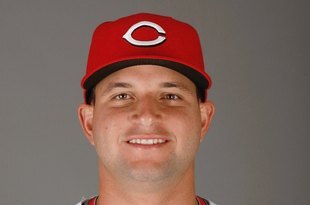 SARASOTA, FL - FEBRUARY 18:  Yonder Alonso #77 of the Cincinnati Reds poses for a photo during Spring Training Photo day on February 18, 2009 at the Cincinnati Reds training facility in Sarasota, Florida.  (Photo by Chris Graythen/Getty Images)