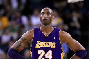OAKLAND, CA - MARCH 15:  Kobe Bryant #24 of the Los Angeles Lakers looks on against the Golden State Warriors during an NBA game at Oracle Arena on March 15, 2010 in Oakland, California. NOTE TO USER: User expressly acknowledges and agrees that, by downloading and/or using this Photograph, user is consenting to the terms and conditions of the Getty Images License Agreement.  (Photo by Jed Jacobsohn/Getty Images)