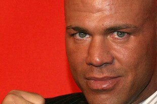 LAS VEGAS - DECEMBER 07:  Pro wrestler Kurt Angle arrives at Spike TV's 2007 'Video Game Awards' at the Mandalay Bay Events Center on December 7, 2007 in Las Vegas, Nevada.  (Photo by Frazer Harrison/Getty Images)