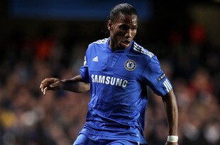 LONDON, ENGLAND - MARCH 16: Didier Drogba of Chelsea in action during the UEFA Champions League Round of 16 second leg match between Chelsea and Inter Milan at Stamford Bridge on March 16, 2010 in London, England.  (Photo by Phil Cole/Getty Images)