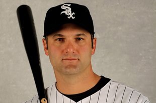 GLENDALE, AZ - FEBRUARY 28:  Paul Konerko of the Chicago White Sox poses during photo media day at the White Sox spring training complex on February 28, 2010 in Glendale, Arizona.  (Photo by Ezra Shaw/Getty Images)