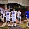 STARKVILLE, MS - OCTOBER 24:  Head coach Urban Meyer of the University of Florida Gators, leads the team onto the field against the Mississippi State Bulldogs, at Davis Wade Stadium on  October 24, 2009 in Starkville, Mississippi  (Photo by Rick Dole/Gett