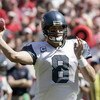 SAN FRANCISCO - SEPTEMBER 20:  Quarterback Matt Hasselbeck #8 of the Seattle Seahawks throws against the San Francisco 49ers in the first quarter during the home opener at Candlestick Park on September 20, 2009 in San Francisco, California.  (Photo by Dav