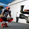 ORCHARD PARK, NY - SEPTEMBER 20: Terrell Owens #81 of the Buffalo Bills gets ready to take the field against the Tampa Bay Buccaneers at Ralph Wilson Stadium on September 20, 2009 in Orchard Park, New York.  (Photo by Rick Stewart/Getty Images)