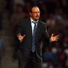 LONDON, ENGLAND - SEPTEMBER 19:  Liverpool manager Rafael Benitez gestures during the Barclays Premier League match between West Ham United and Liverpool at Upton Park on September 19, 2009 in London, England.  (Photo by Jamie McDonald/Getty Images)