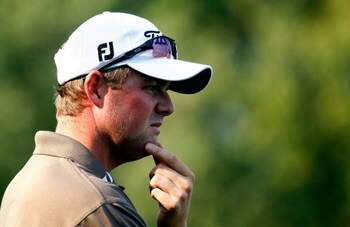 LEMONT, IL - SEPTEMBER 12:  Marc Leishman of Australia waits on the 17th green during the third round of the BMW Championship held at Cog Hill Golf & CC on September 12, 2009 in Lemont, Illinois.  (Photo by Scott Halleran/Getty Images)