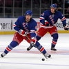 NEW YORK - SEPTEMBER 24:  Enver Lisin #81 of the New York Rangers skates against the Washington Capitals during their preseason game on  September 24, 2009 at Madison Square Garden in New York City.  (Photo by Jim McIsaac/Getty Images)