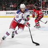 NEWARK, NJ - SEPTEMBER 16: Ales Kotalik #12 of the New York Rangers skates against the New Jersey Devils at the Prudential Center on September 16, 2009 in Newark, New Jersey. The Devils defeated the Rangers 3-2 in the shoot out. (Photo by Bruce Bennett/Ge