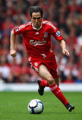 LIVERPOOL, ENGLAND - SEPTEMBER 26:  Yossi Benayoun of Liverpool in action during the Barclays Premier League match between Liverpool and Hull City at Anfield on September 26, 2009 in Liverpool, England. (Photo by Clive Brunskill/Getty Images)