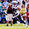 SAN DIEGO - SEPTEMBER 27:  Eric Weddle #32 of the San Diego Chargers runs back 31-yard for a touchdown after intercepting a pass by Chad Henne of the Miami Dolphins during fourth quarter of the NFL football game at Qualcomm Stadium on September 27, 2009 i