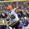 BALTIMORE - SEPTEMBER 27:  Joshua Cribbs #16 of the Cleveland Browns returns a kickoff against the Baltimore Ravens at M&T Bank Stadium on September 27, 2009 in Baltimore, Maryland. The Ravens defeated the Browns 34-3. (Photo by Larry French/Getty Images)