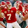 PHILADELPHIA - SEPTEMBER 27:  Matt Cassel #7 of the Kansas City Chiefs throws a pass against the  Philadelphia Eagles against the Kansas City Chiefs on September 27, 2009 at Lincoln Financial Field in Philadelphia, Pennsylvania.  (Photo by Chris McGrath/G