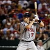 ARLINGTON, TX - JULY 17:  Catcher Joe Mauer #7 of the Minnesota Twins on July 17, 2009 at Rangers Ballpark in Arlington, Texas.  (Photo by Ronald Martinez/Getty Images)
