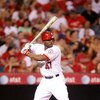 ANAHEIM, CA - AUGUST 29:  Howie Kendrick #47 of the Los Angeles Angels of Anaheim bats against the Oakland Athletics at Angel Stadium on August 29, 2009 in Anaheim, California. The Athletics defeated the Angels 4-3.  (Photo by Jeff Gross/Getty Images)