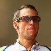 MARTIGNY, SWITZERLAND - JULY 21:  Lance Armstrong of the USA and Astana arrives at the start of stage 16 of the 2009 Tour de France from Martigny to Bourg-Saint-Maurice on July 21, 2009 in Martigny, Switzerland.  (Photo by Bryn Lennon/Getty Images)