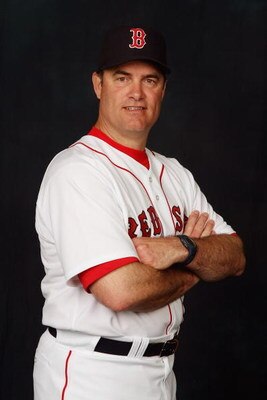 FORT MYERS, FL - FEBRUARY 24:  John Farrell poses for a portrait during the Boston Red Sox Photo Day at the Red Sox spring training complex on February 24, 2007 in Fort Myers, Florida. (Photo by Nick Laham/Getty Images) 