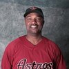 KISSIMMEE, FL - FEBRUARY 21:  Third Base Coach Dave Clark #35 of the Houston Astros poses during photo day at Astros spring training complex on February 21, 2009 in Kissimmee, Florida.  (Photo by Marc Serota/Getty Images  (Photo by Marc Serota/Getty Image