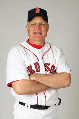 FORT MYERS,FLORIDA - FEBRUARY 22:  Brad Mills #2 of the Boston Red Sox poses during photo day at the Red Sox spring training complex on February 22, 2009 in Fort Myers, Florida. (Photo by: Nick Laham/Getty Images)
