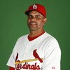 JUPITER, FL - FEBRUARY 20:  Coach Jose Oquendo #11 of the St. Louis Cardinals poses during photo day at Roger Dean Stadium on February 20, 2009 in Jupiter, Florida.  (Photo by Doug Benc/Getty Images)