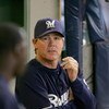 MILWAUKEE - MAY 29: Manager Ned Yost #3 of the Milwaukee Brewers watches as his team takes on the Atlanta Braves on May 29, 2008 at Miller Park in Milwaukee, Wisconsin. The Braves defeated the Brewers 8-1. (Photo by Jonathan Daniel/Getty Images)