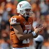 AUSTIN, TX - SEPTEMBER 26:  Quarterback Colt McCoy #12 of the Texas Longhorns at Darrell K Royal-Texas Memorial Stadium on September 26, 2009 in Austin, Texas.  (Photo by Ronald Martinez/Getty Images)