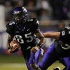 FORT WORTH, TX - OCTOBER 16:  Wide receiver Jeremy Kerley #85 of the TCU Horned Frogs runs for a touchdown in the first quarter at Amon G. Carter Stadium on October 16, 2008 in Fort Worth, Texas.  (Photo by Ronald Martinez/Getty Images)