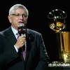 SAN ANTONIO - OCTOBER 30:  NBA Commissioner David Stern talks to the crowd during the ring ceremony for the San Antonio Spurs before the take on the Portland Trail Blazers on October 30, 2007 at AT&T Center in San Antonio, Texas.  NOTE TO USER: User expre